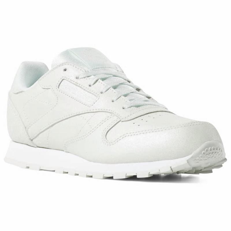 Reebok Classic Leather Tenisky Dievcenske - Biele GR1635UC